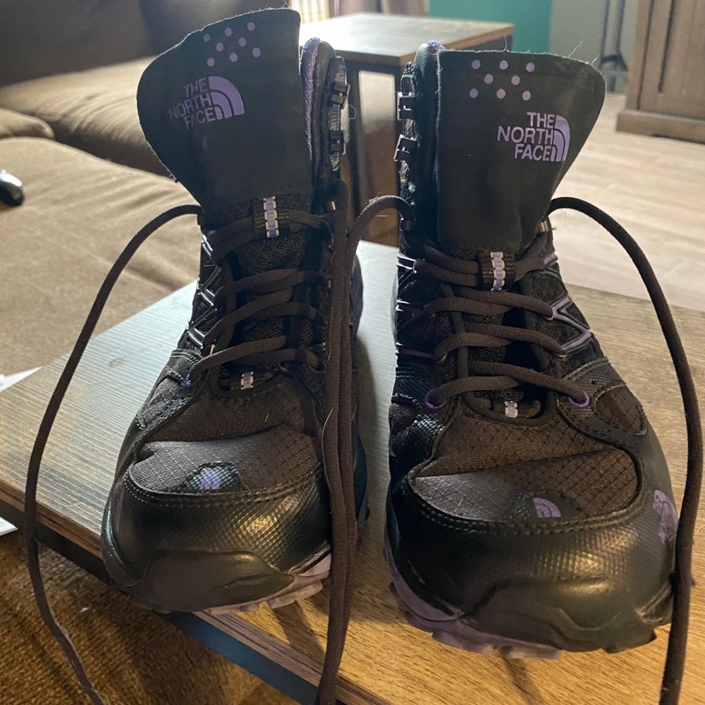 The North Face hiking boots